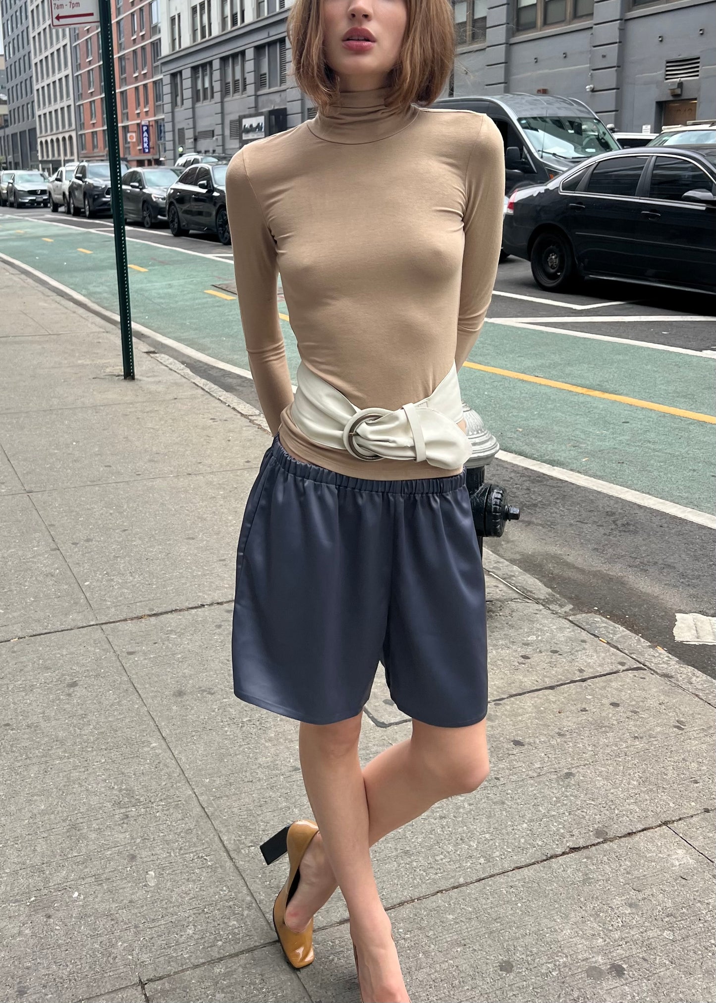 Ryder silk pocket shorts