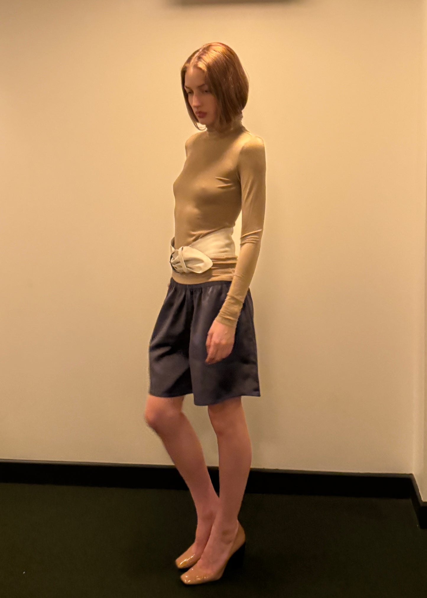 Ryder silk pocket shorts