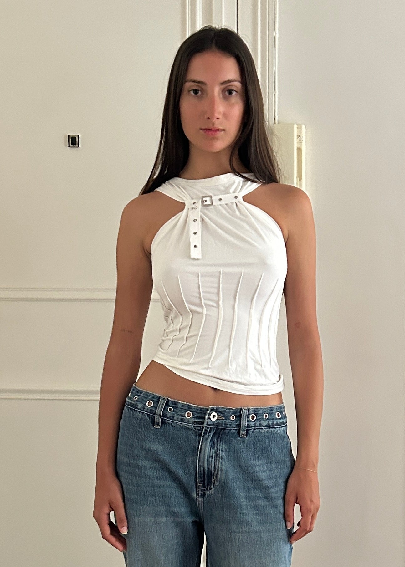Jaime Buckle Top (Sign up for restock).