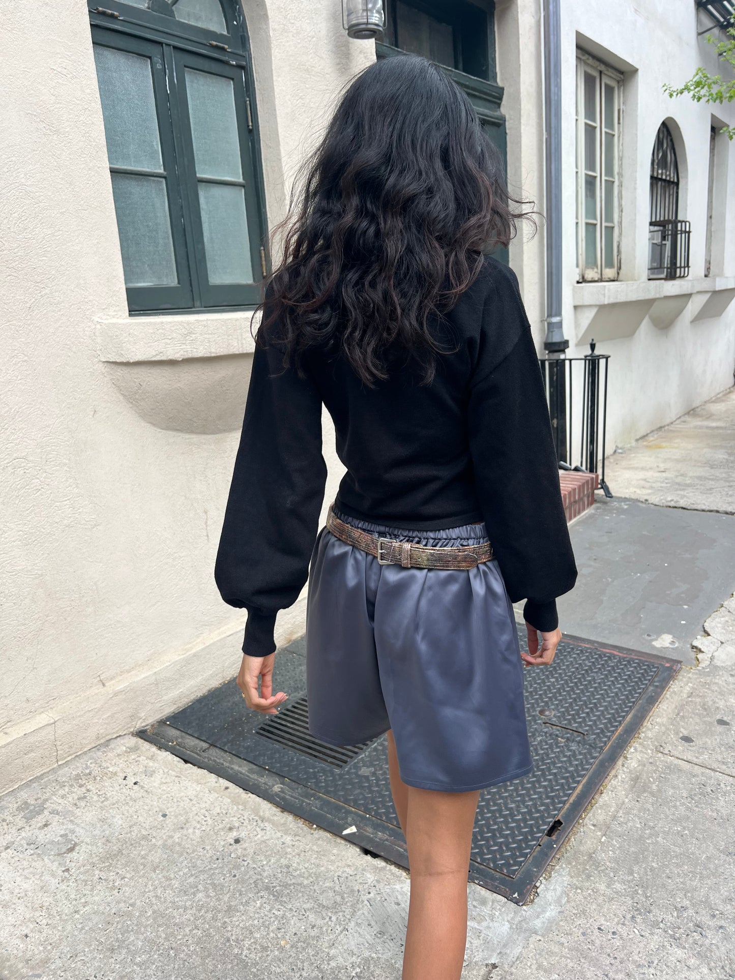Ryder silk pocket shorts
