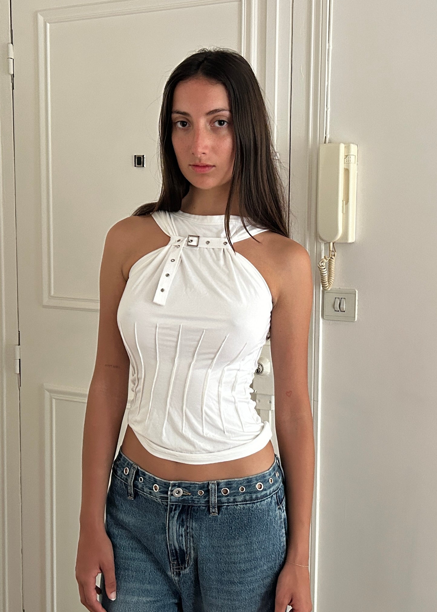 Jaime Buckle Top