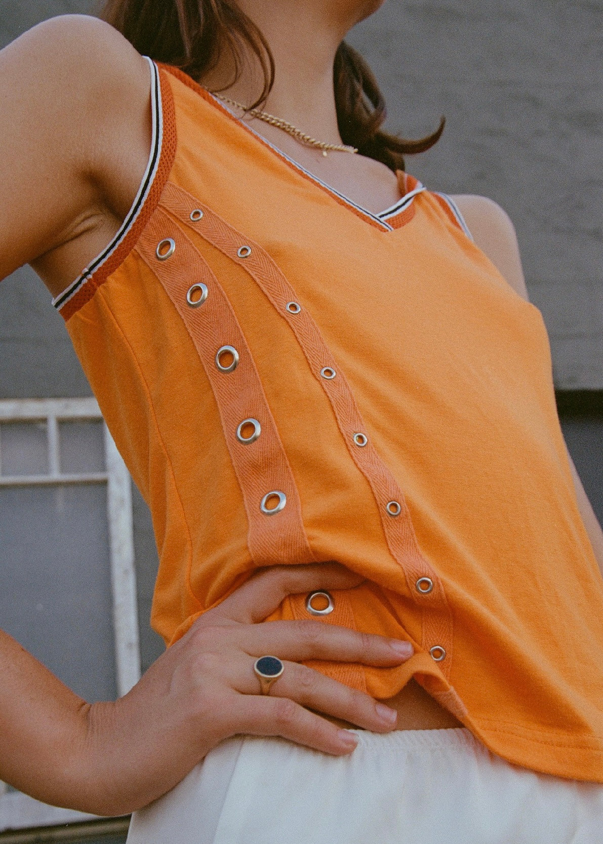 Scarlet Tank Orange