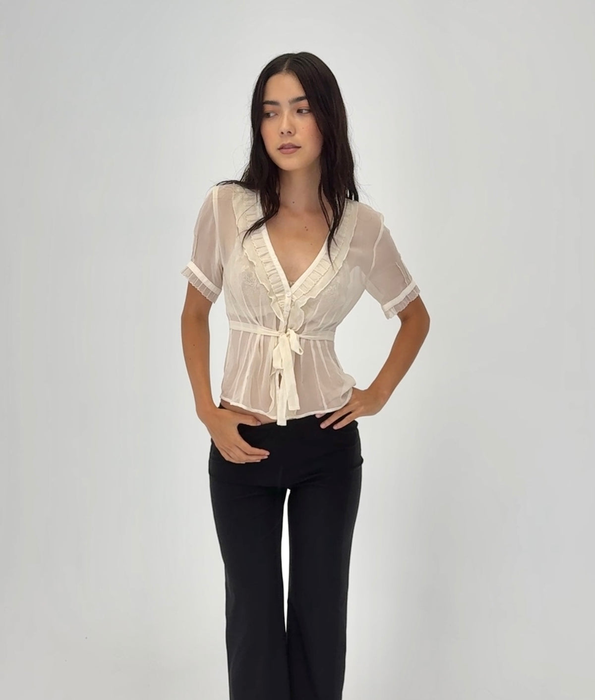 Alicia Silk Blouse - vintage silk