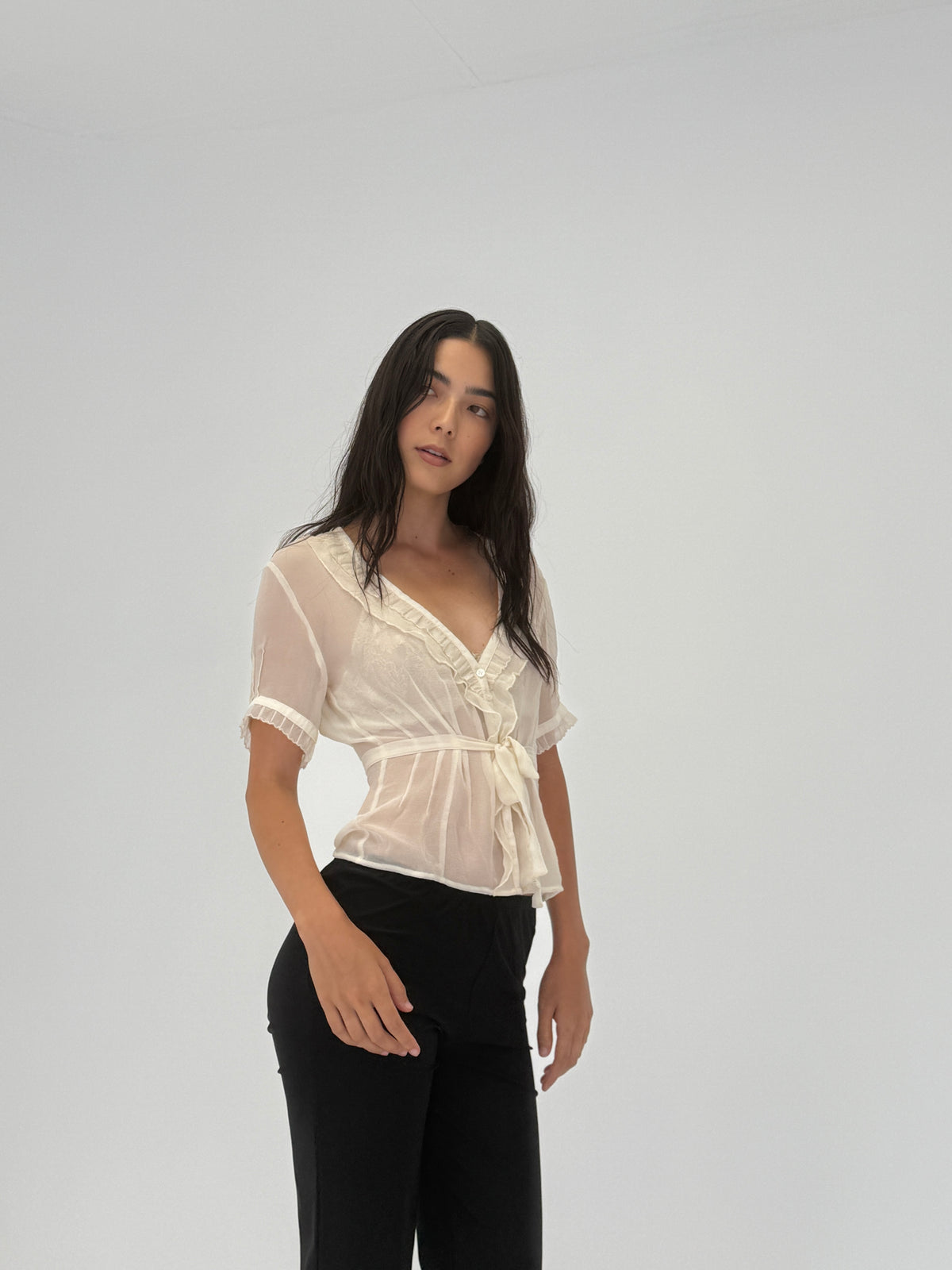 Alicia Silk Blouse - vintage silk
