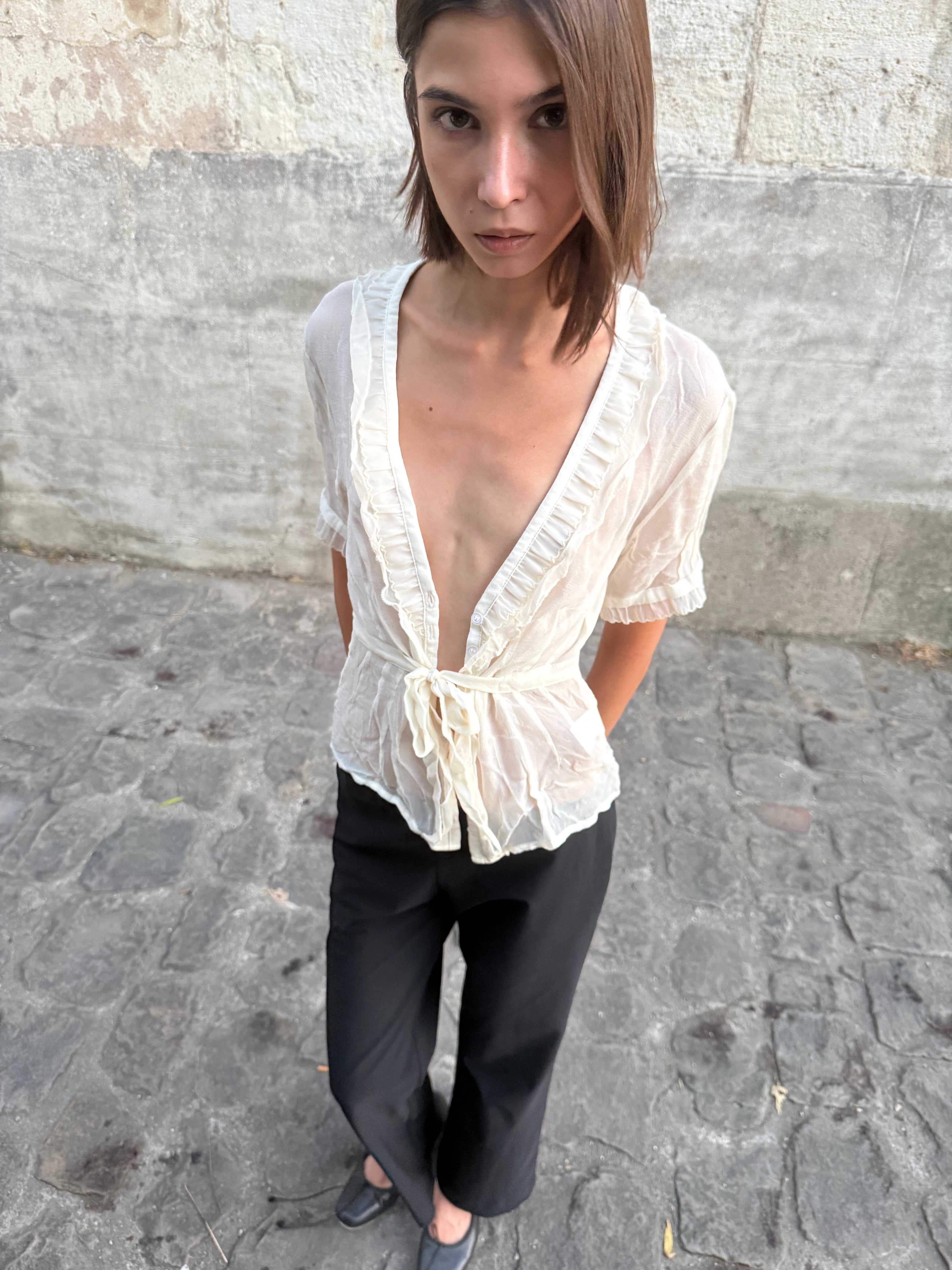 Alicia Silk Blouse - vintage silk
