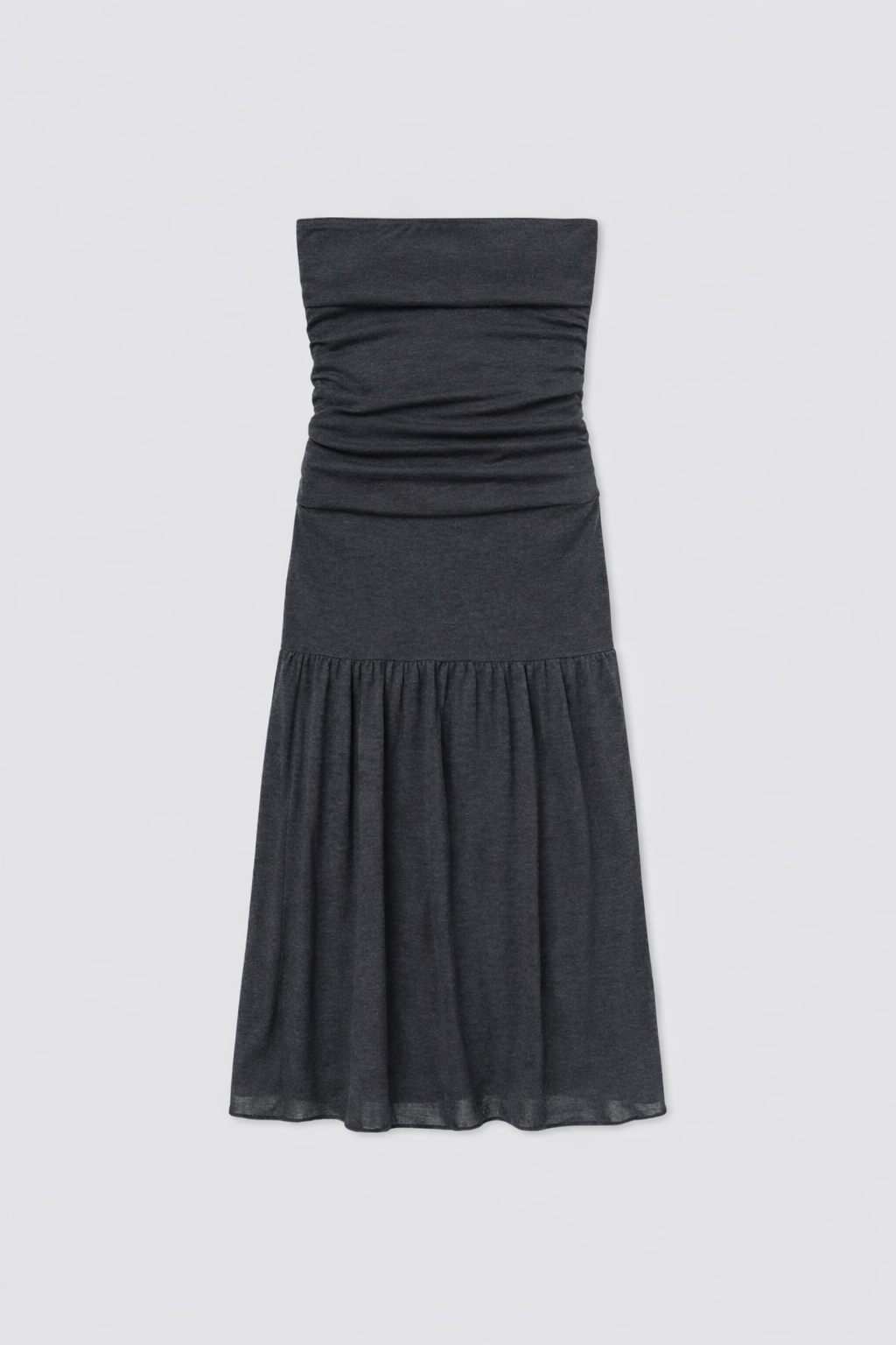 Mila Tube Dress - charcoal knit