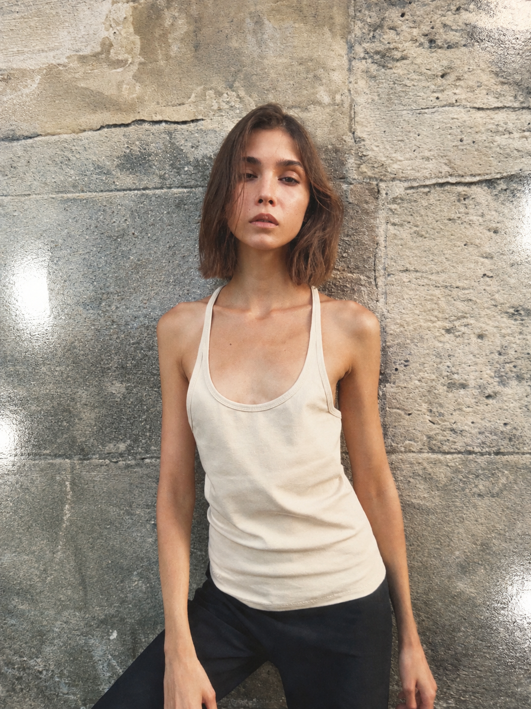 Classic Race back Tank - soft shell
