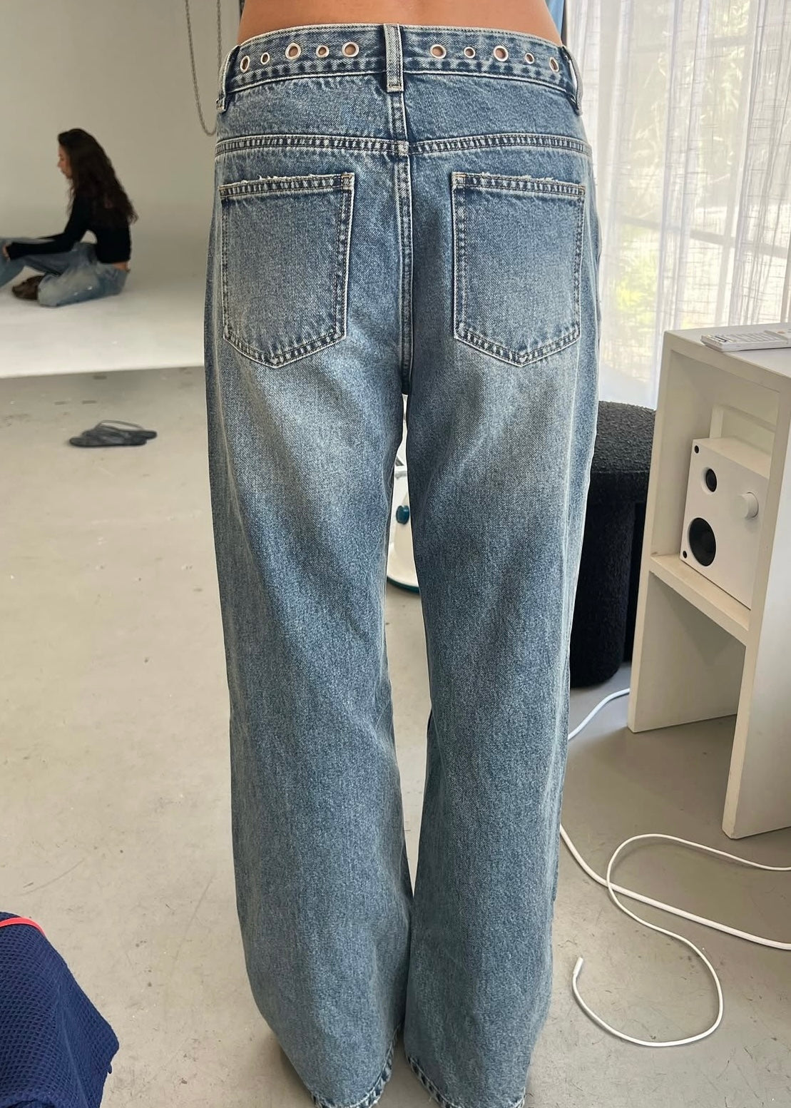 Ringo Eyelet Jeans