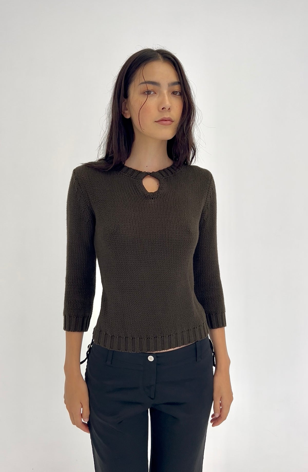 Mya knit - chocolate