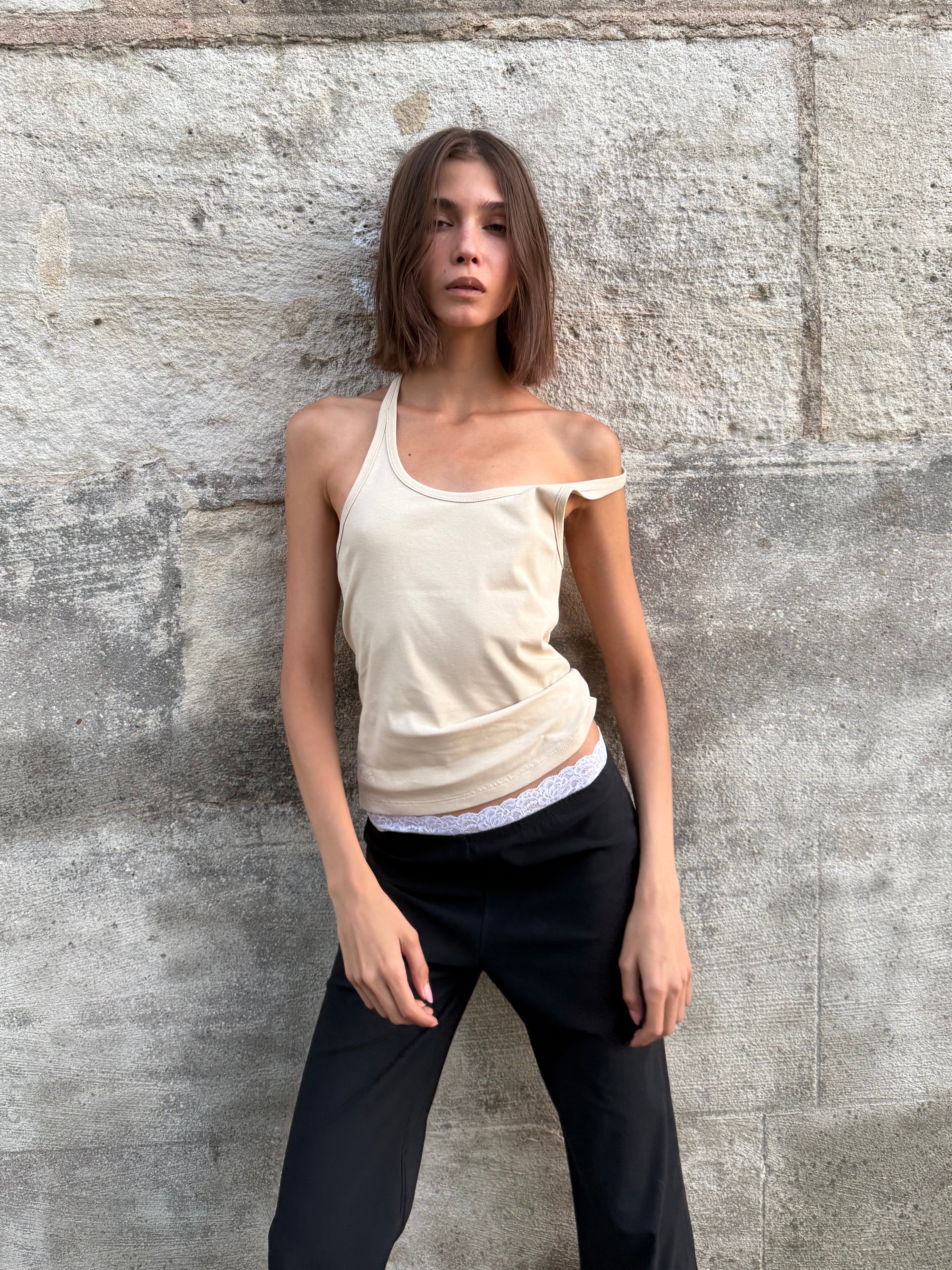 Classic Race back Tank - soft shell