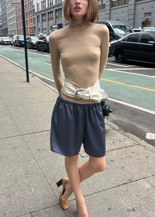 Ryder silk pocket shorts