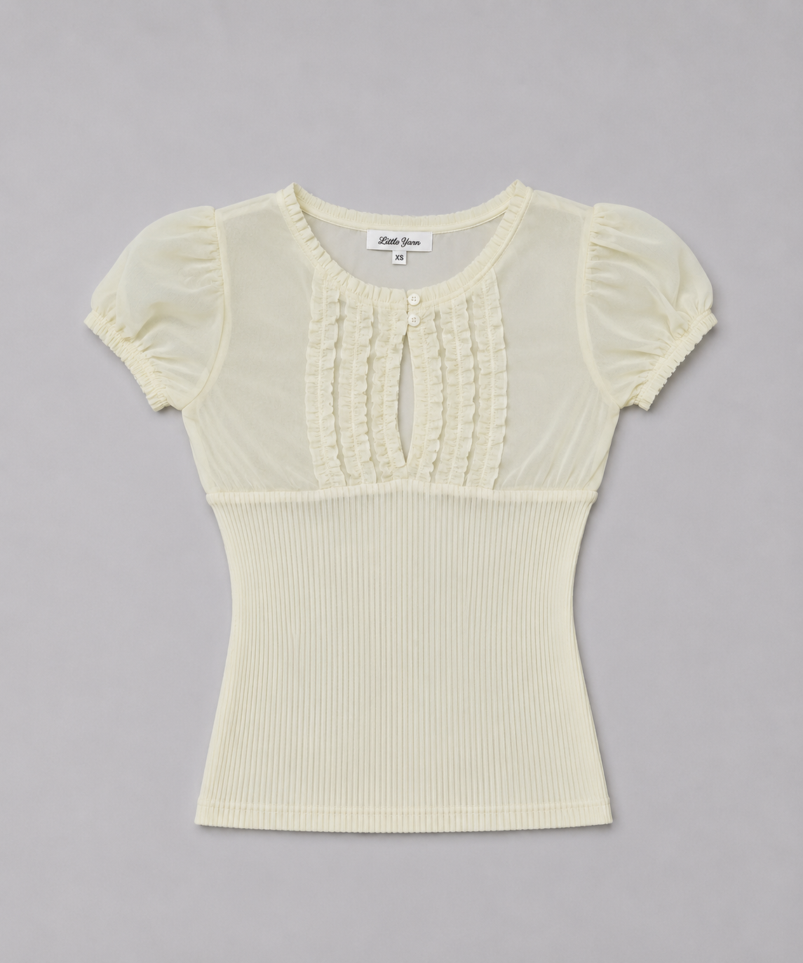 Franny Blouse 01 - Buttercream