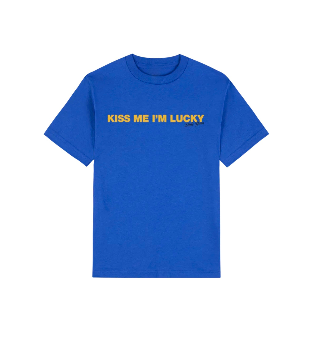Kiss Me I’m Lucky - blue