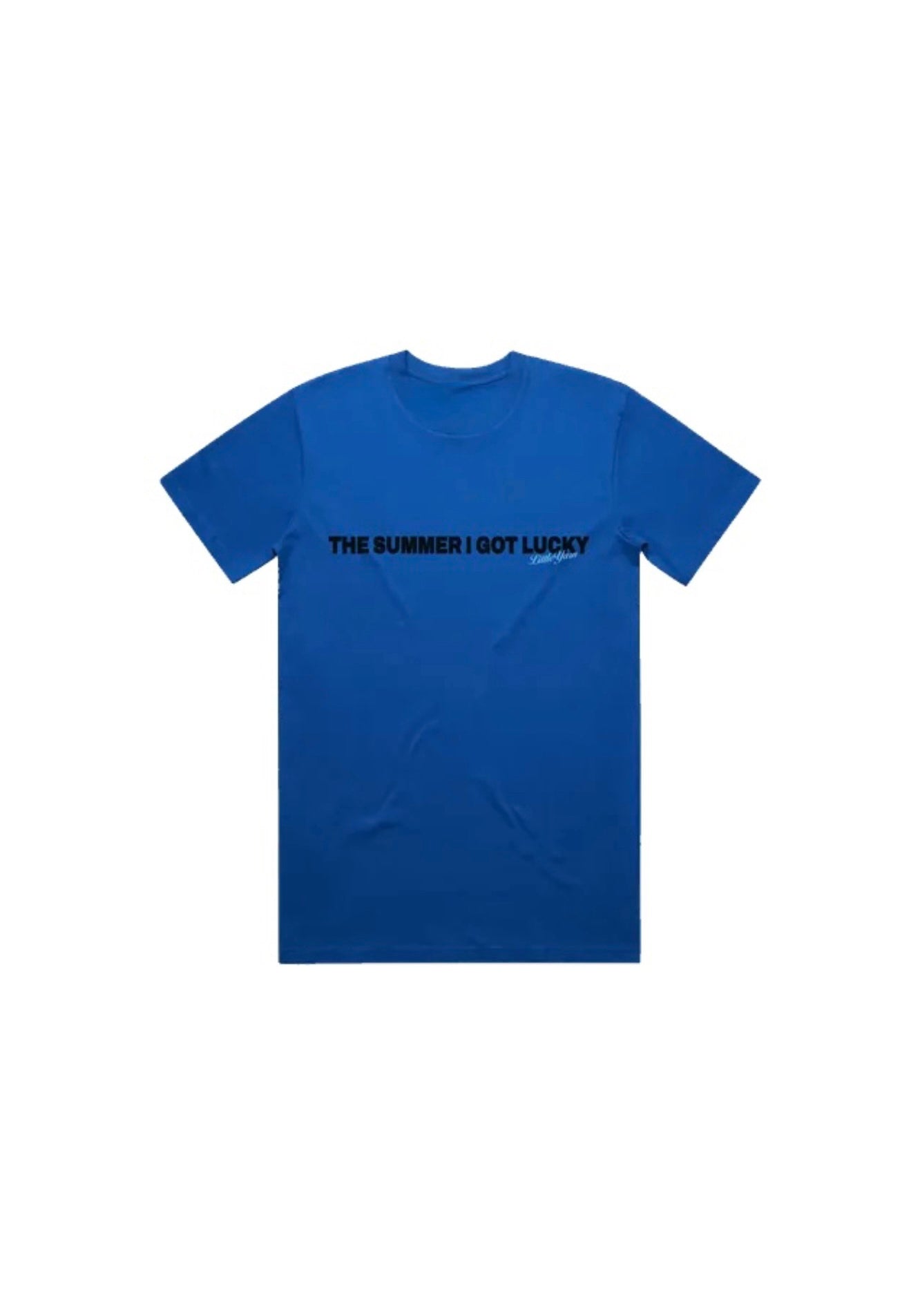 The Summer I Got Lucky Tee - Royal Blue