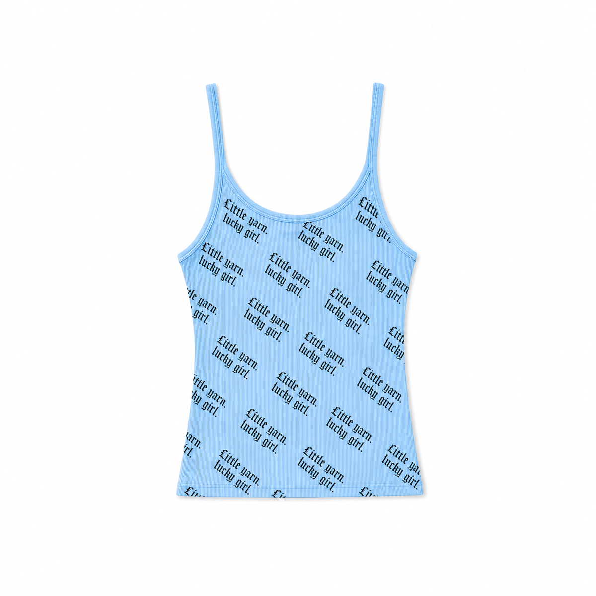 LY Cotton Singlet - powder blue
