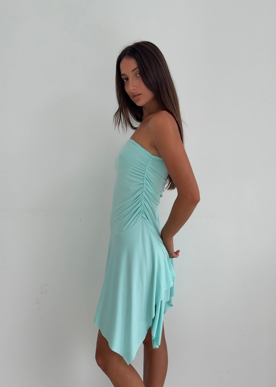 Iris Dress / Skirt - aqua