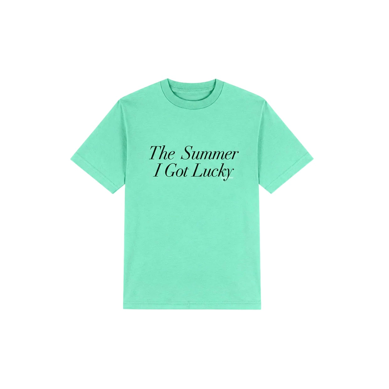 The Summer I Got Lucky Tee - mint