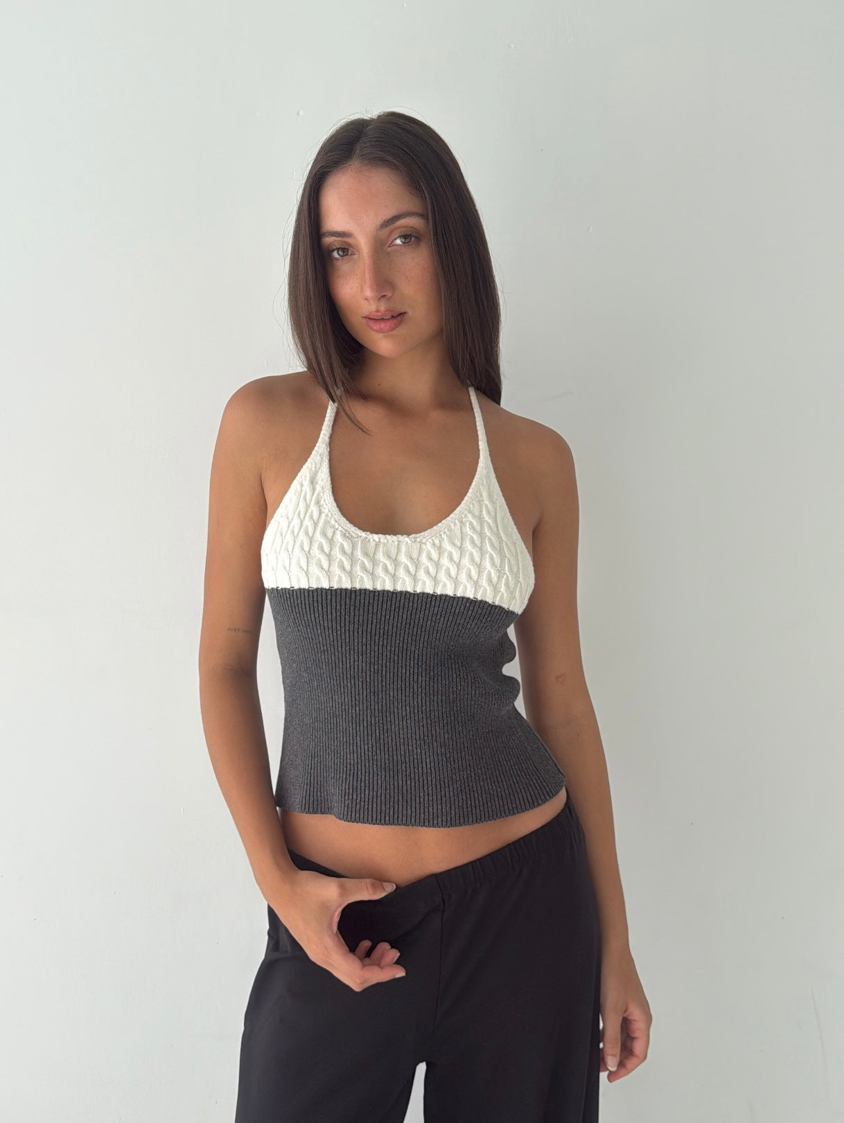 Lara knit halter