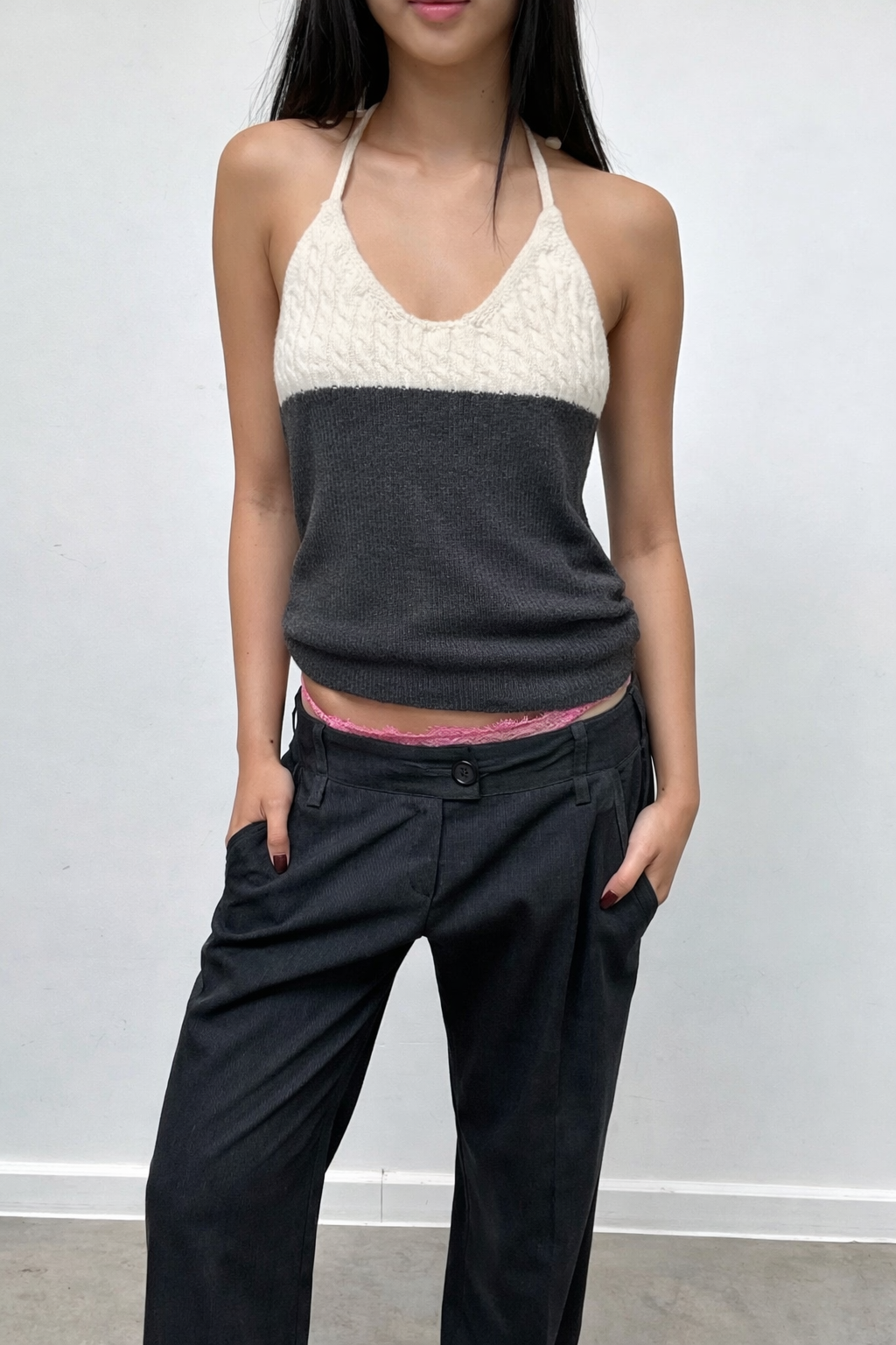 Lara knit halter