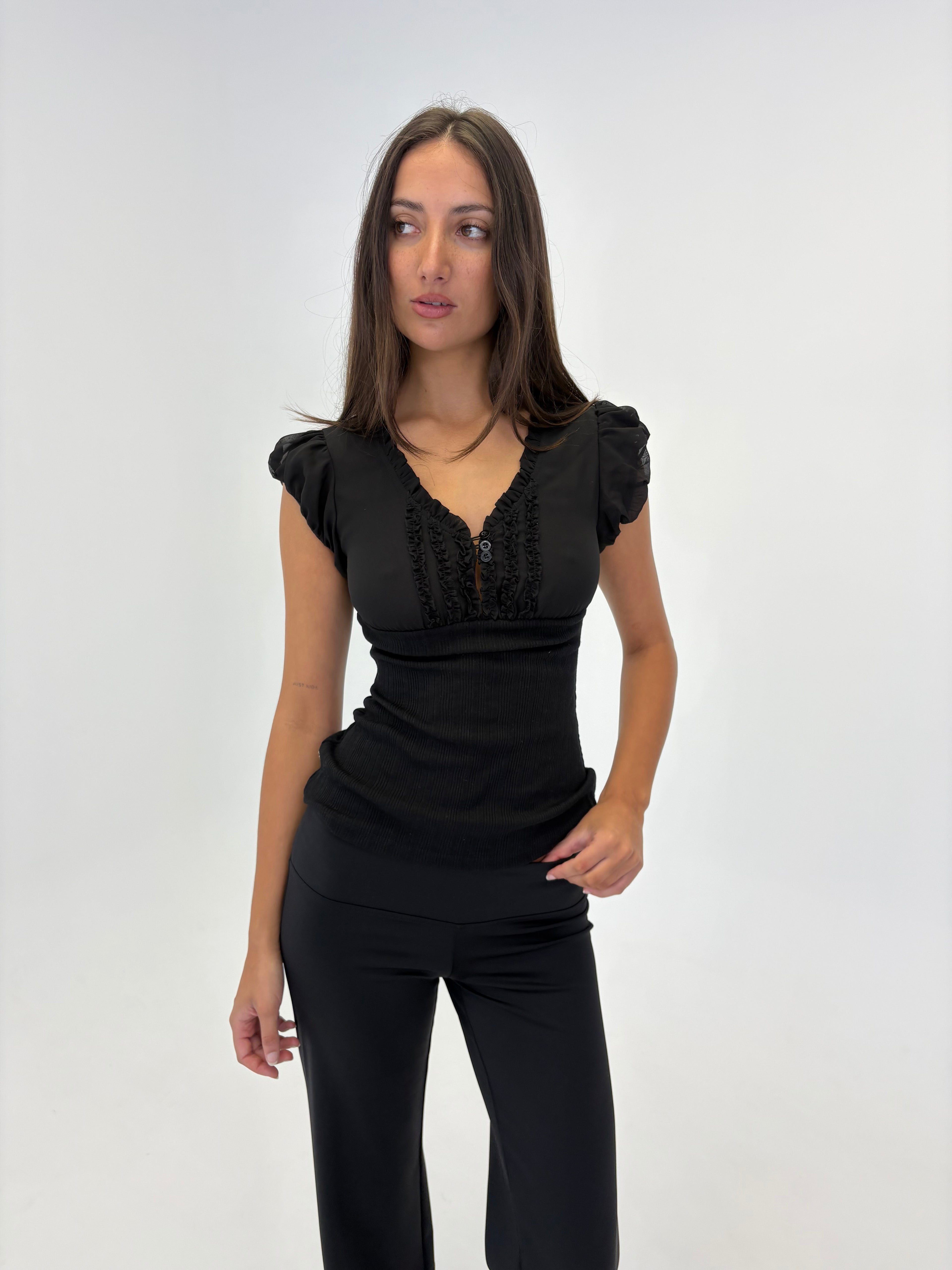 Franny 02 Blouse - Black