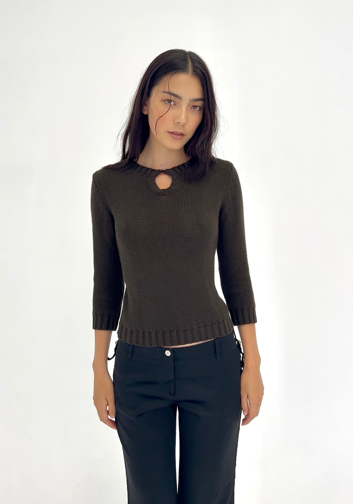Mya knit - chocolate