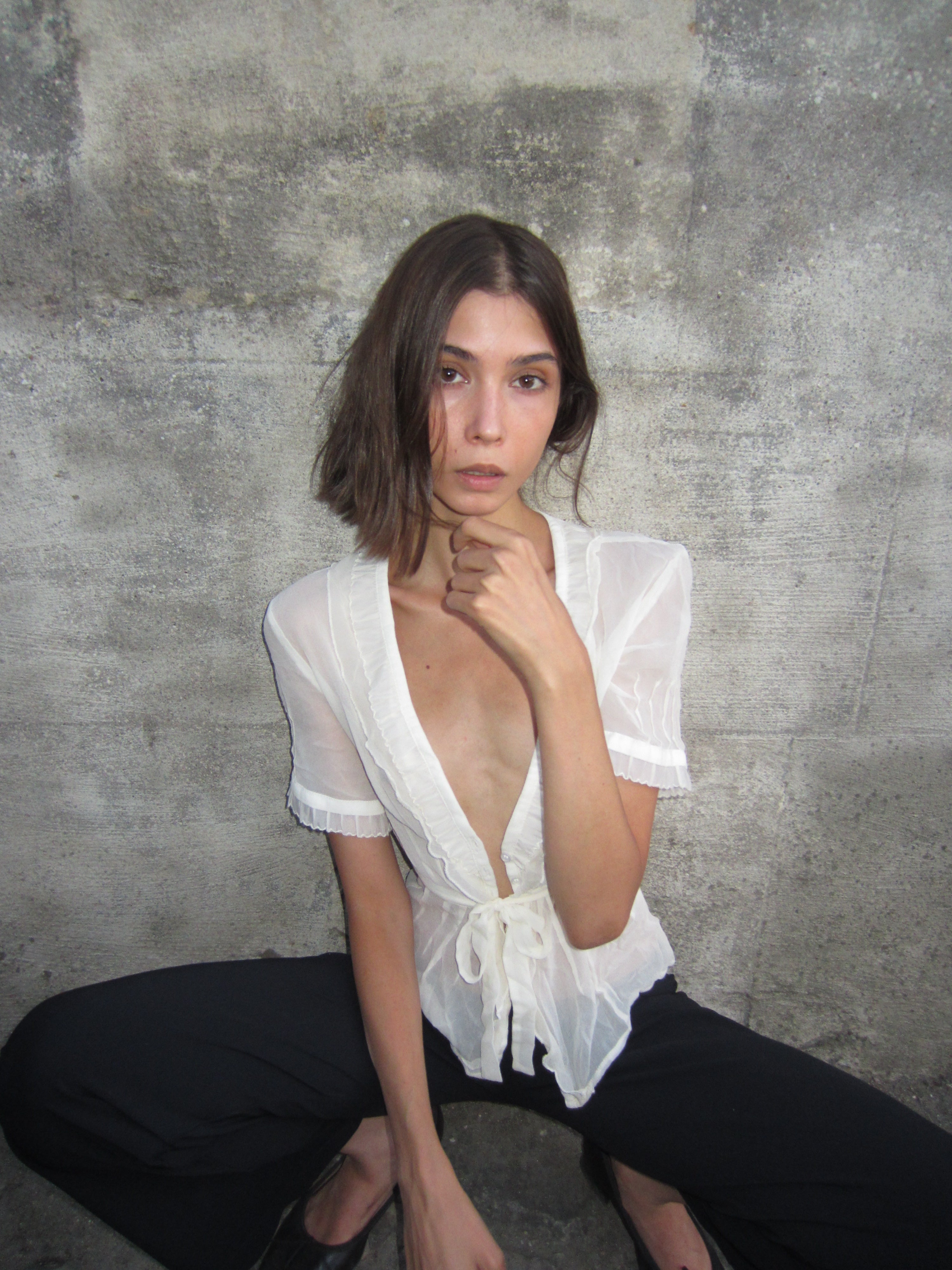 Alicia Silk Blouse - vintage silk