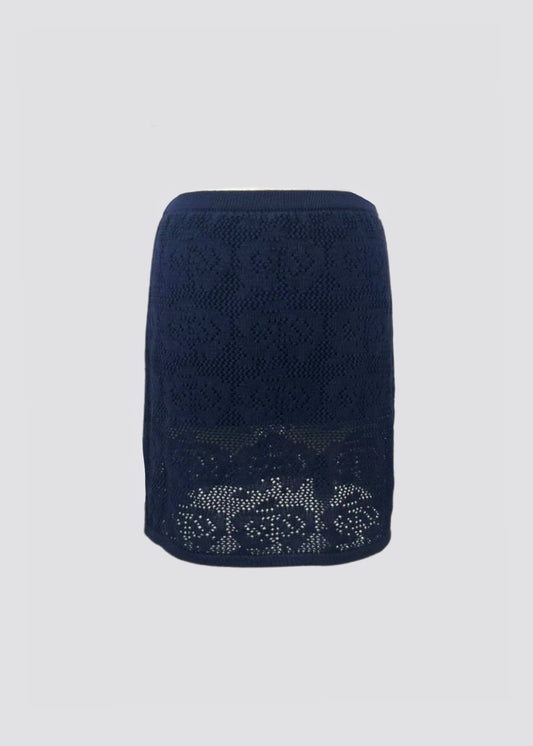Rosie Midi Skirt - navy