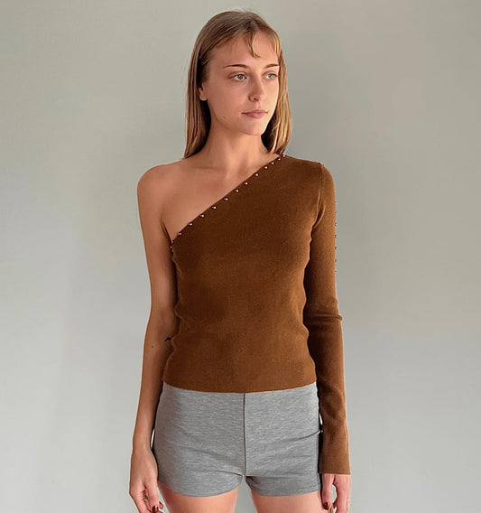 Stud Sleeve - toast