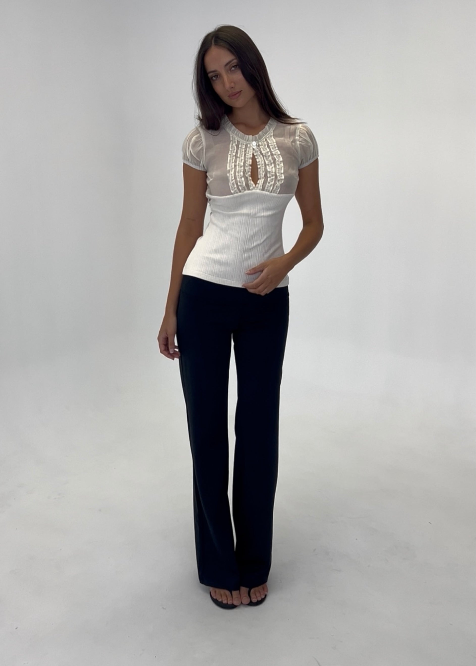 Franny Blouse 01 - Buttercream