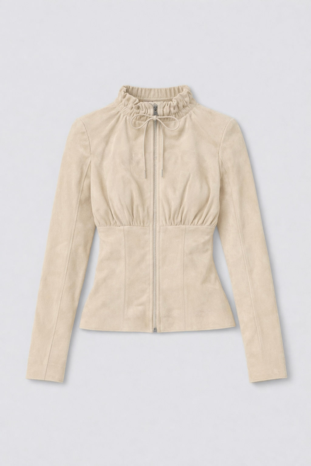 Nicole Waist Jacket - soft suede