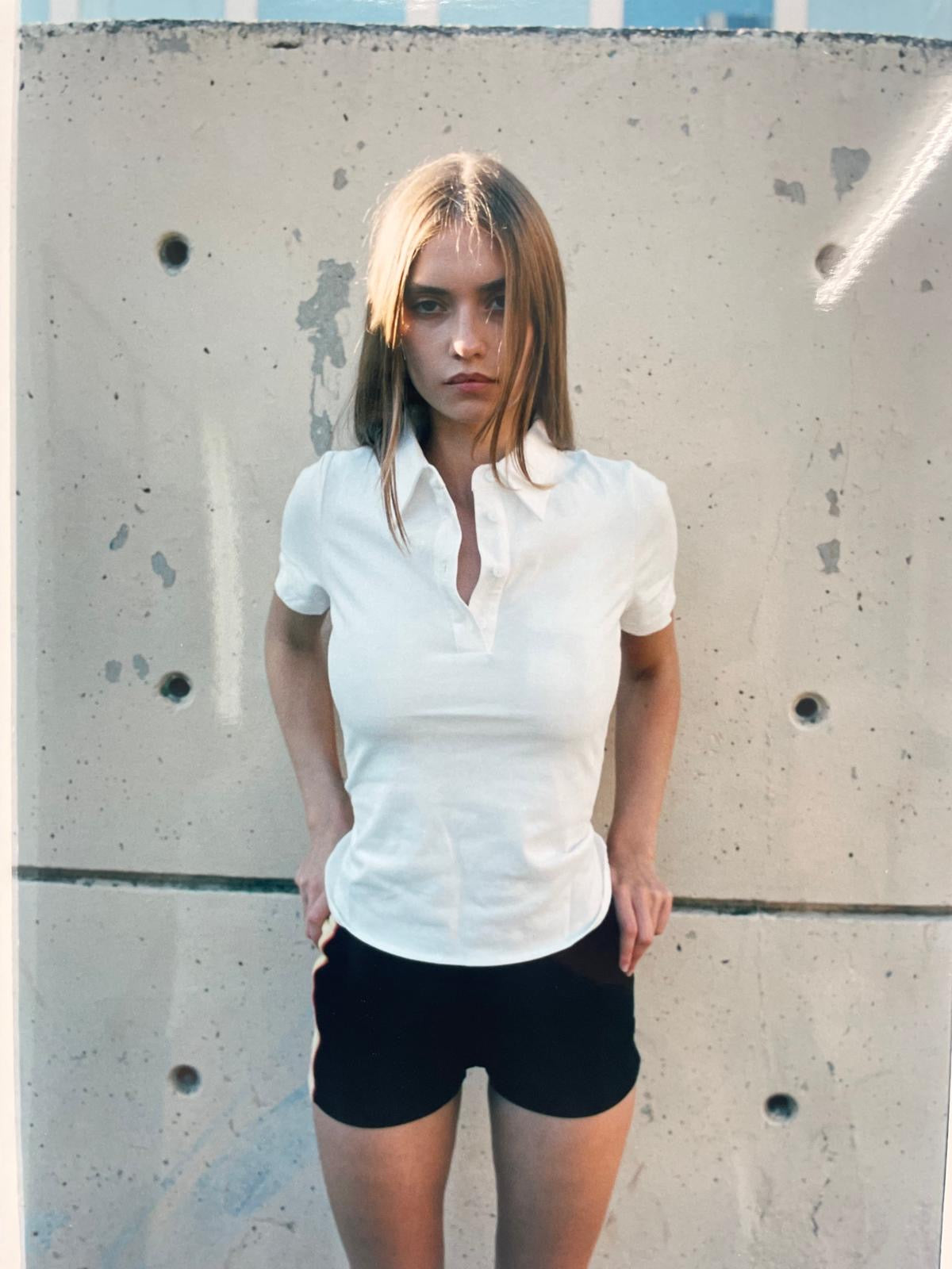 Alexe Tie Back Polo