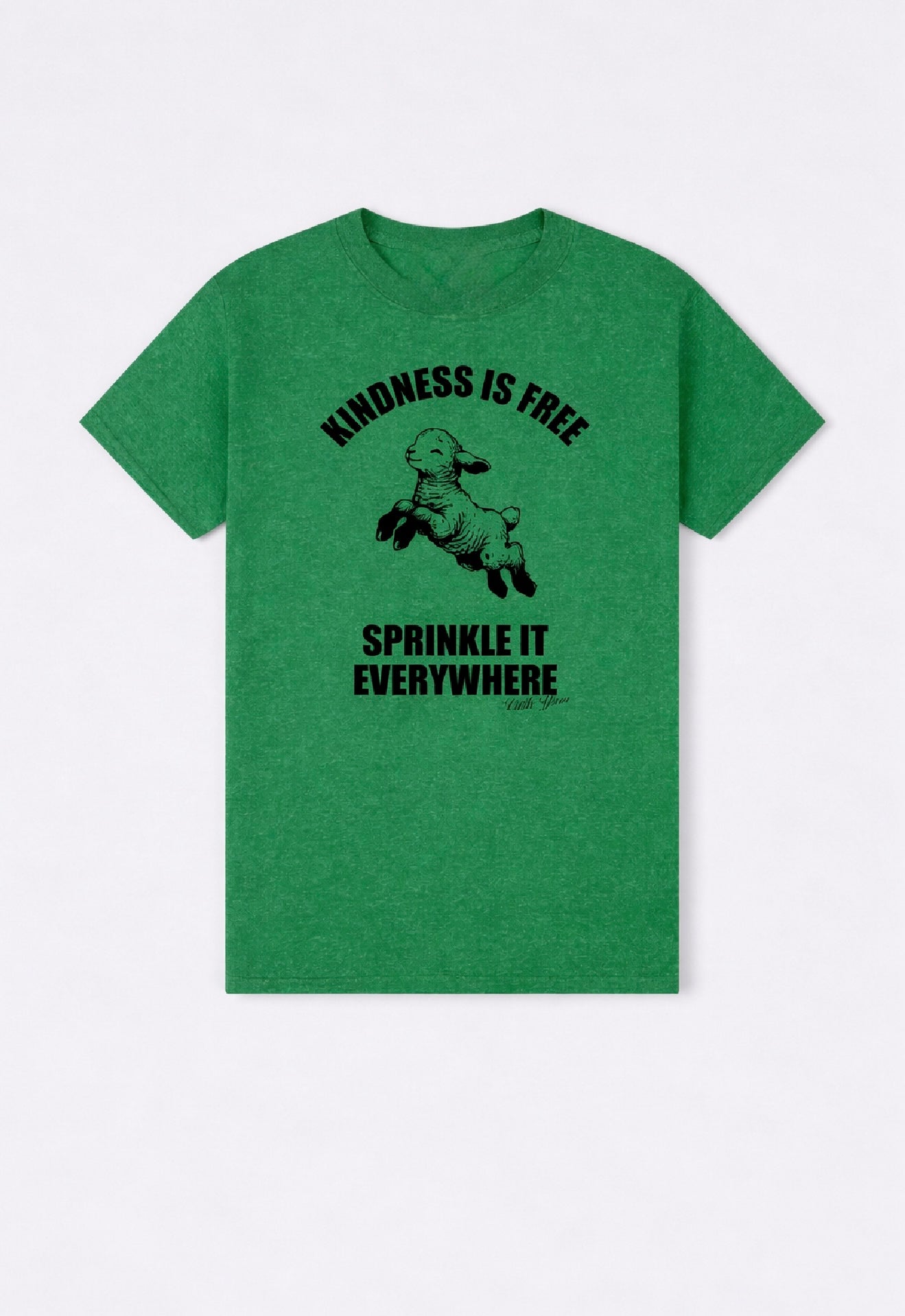 Kindness is free - green