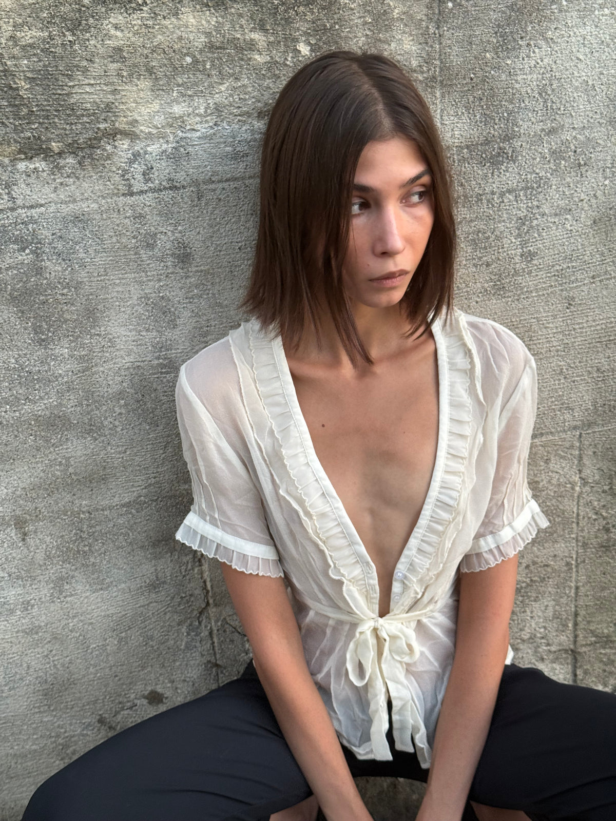 Alicia Silk Blouse - vintage silk