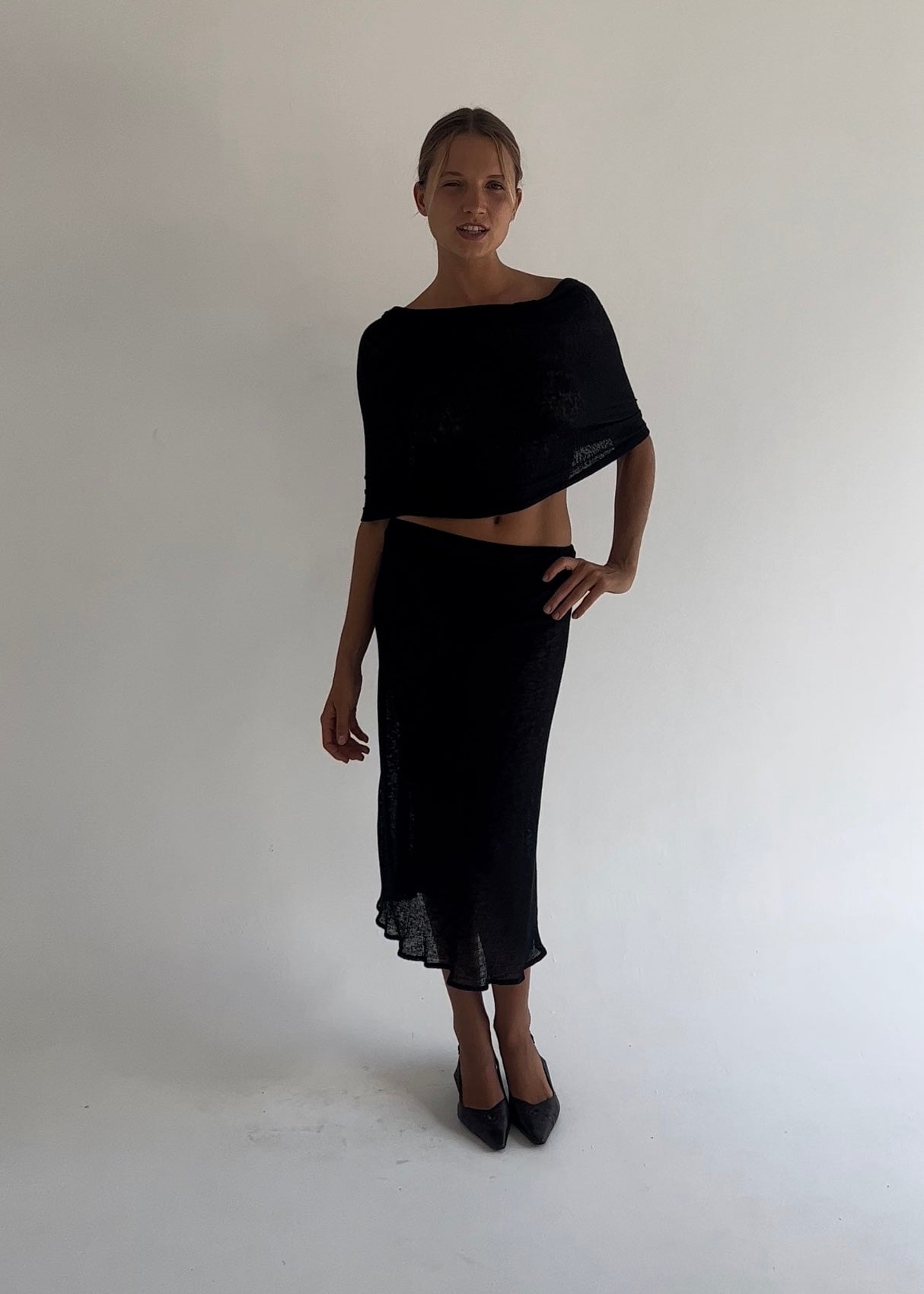 Sheer Knit Multi Wear Set