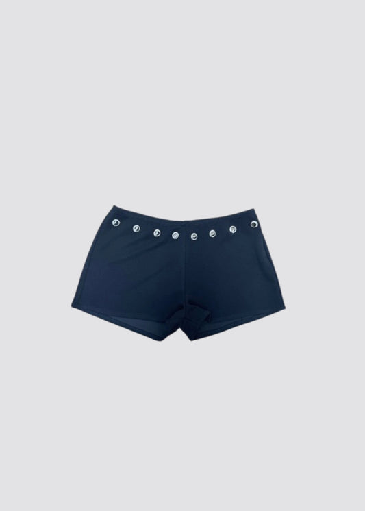 Gigi Eyelet Shorts - black