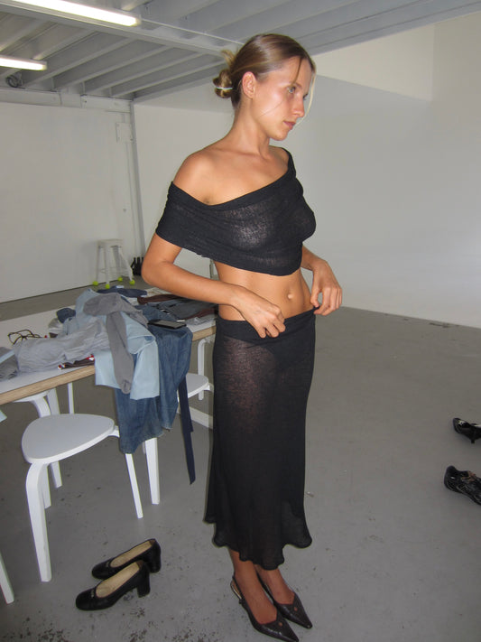 Sheer Knit Multi Wear Set