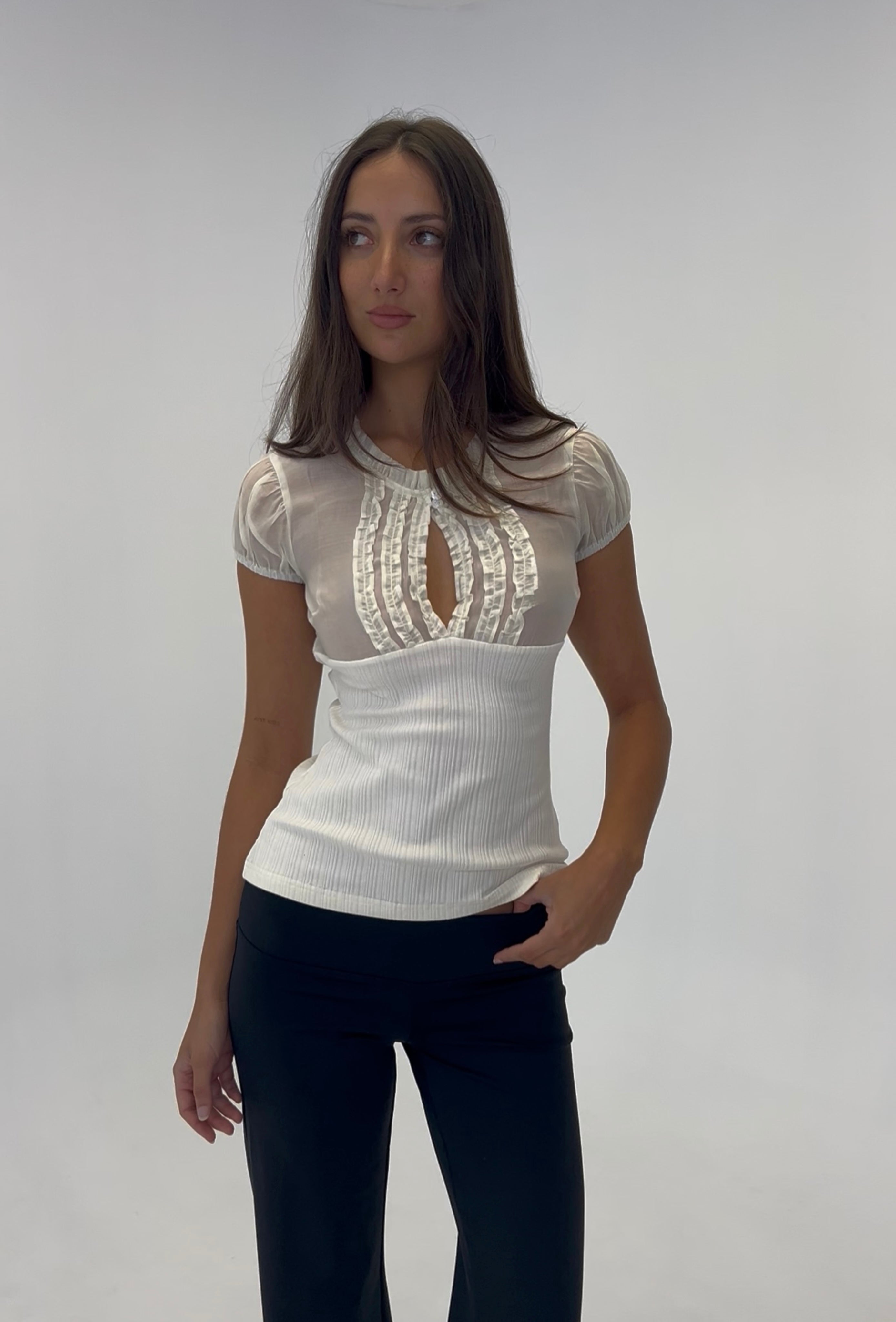 Franny Blouse 01 - Buttercream