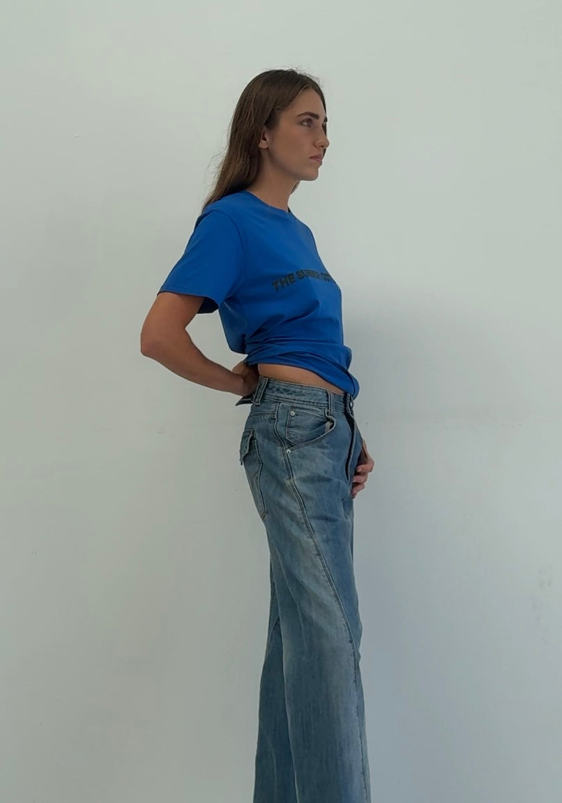 The Summer I Got Lucky Tee - Royal Blue