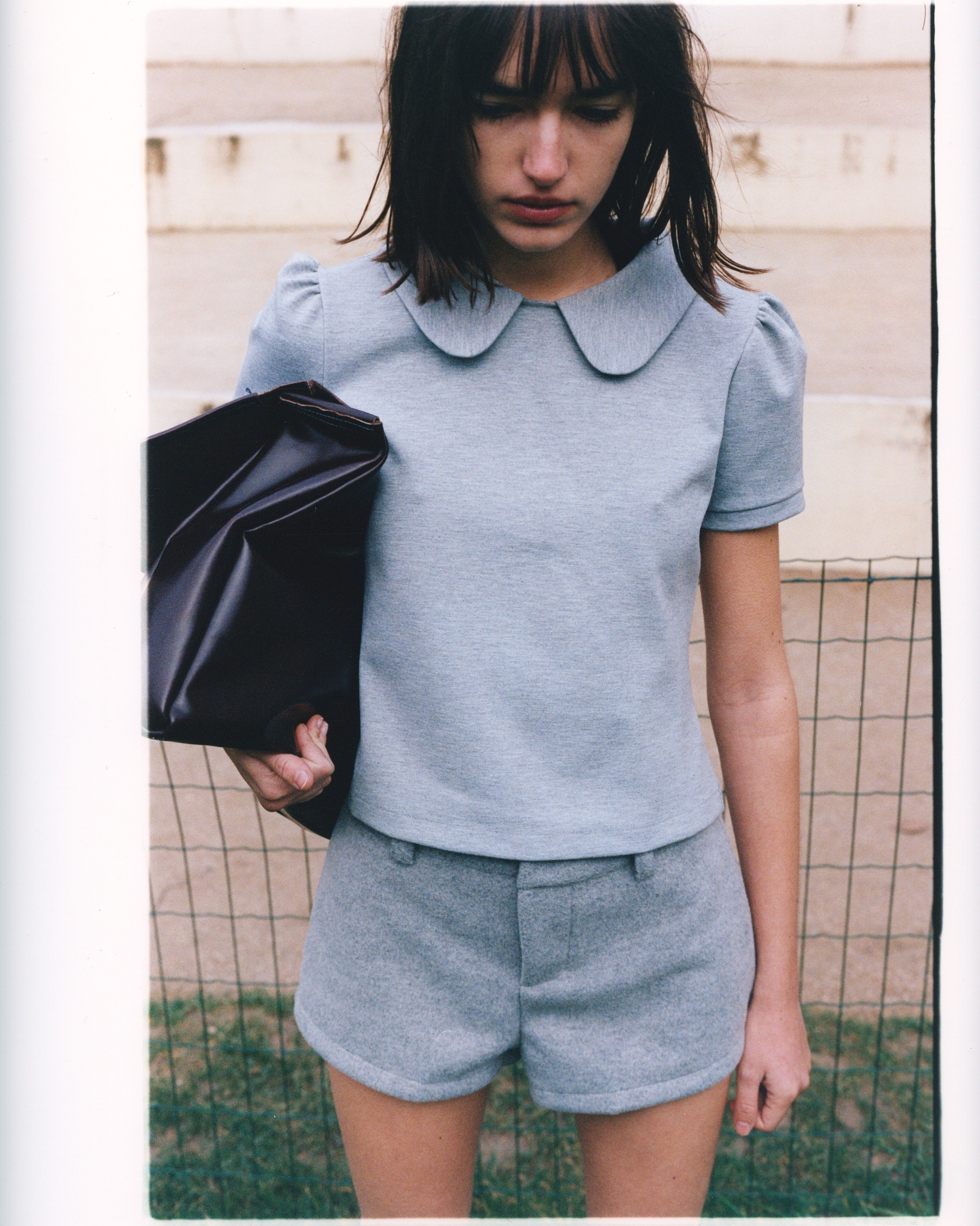 Claudia Collar Polo Tee