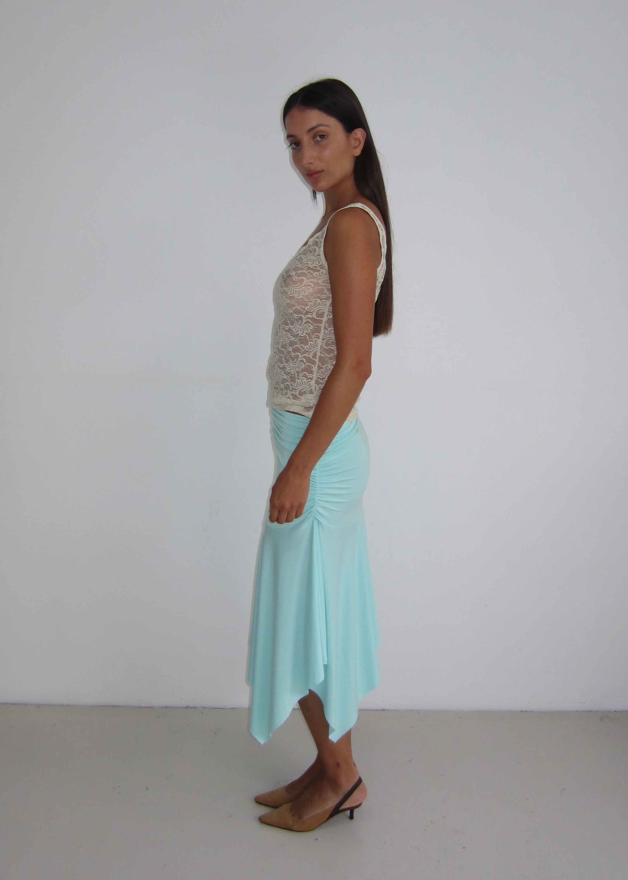 Iris Dress / Skirt - aqua
