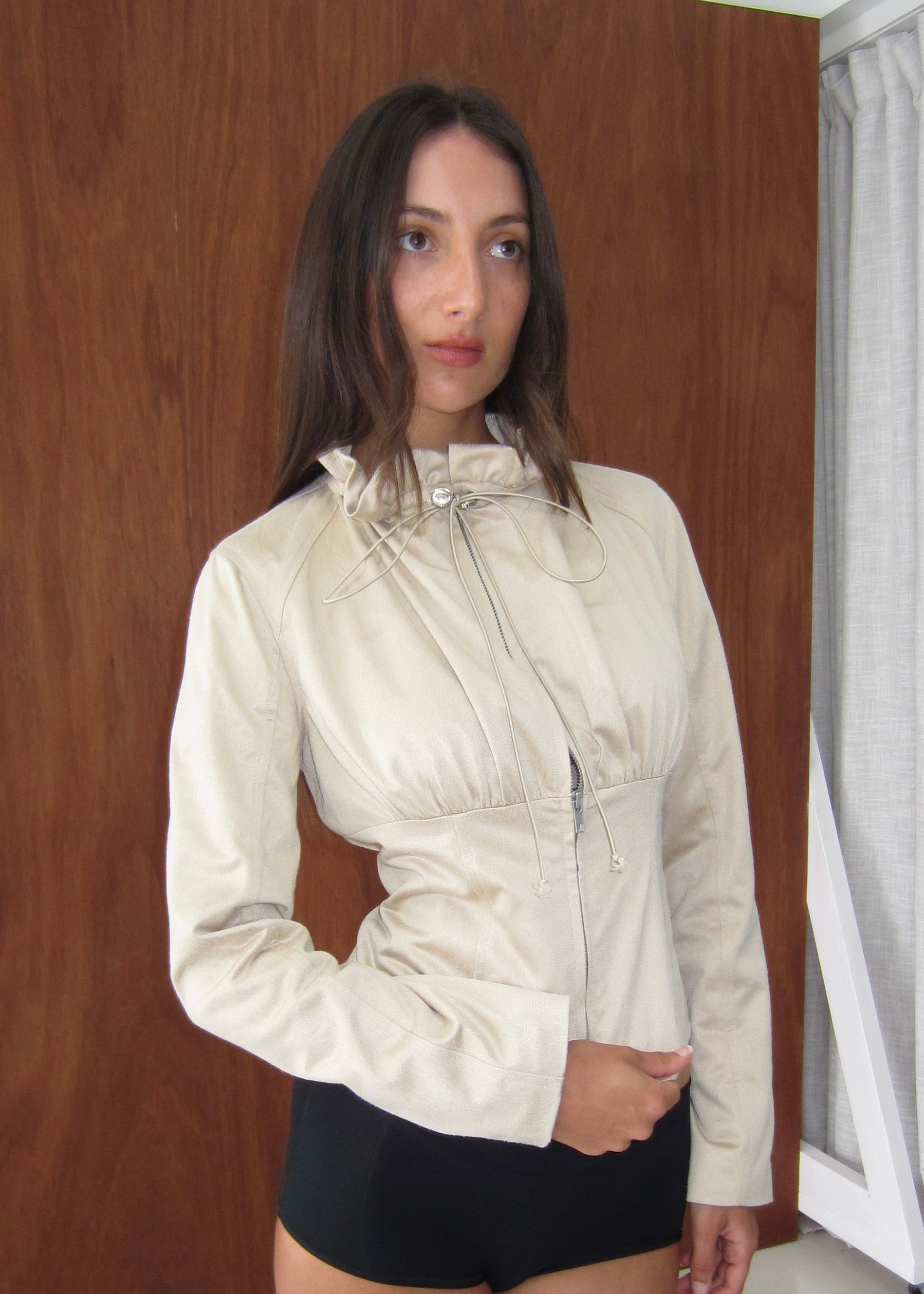 Nicole Waist Jacket - suede