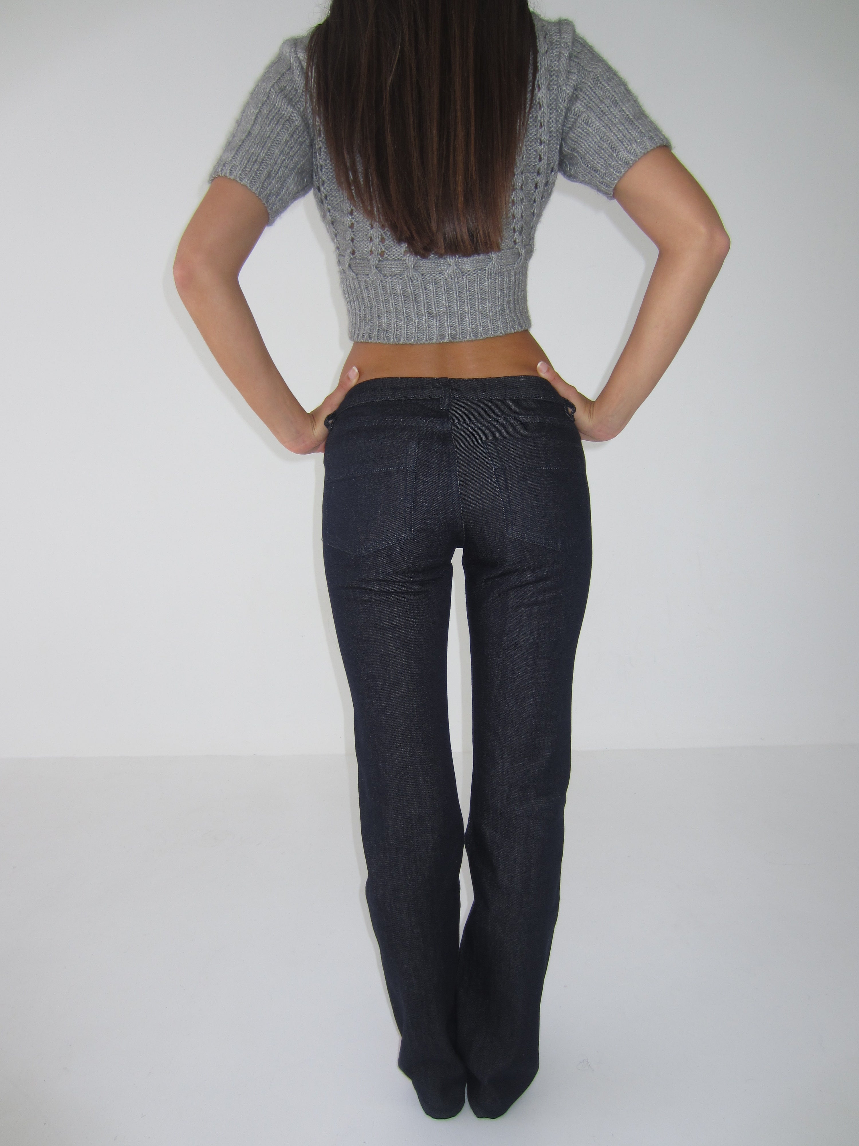 Aria Straight leg jean - dark wash