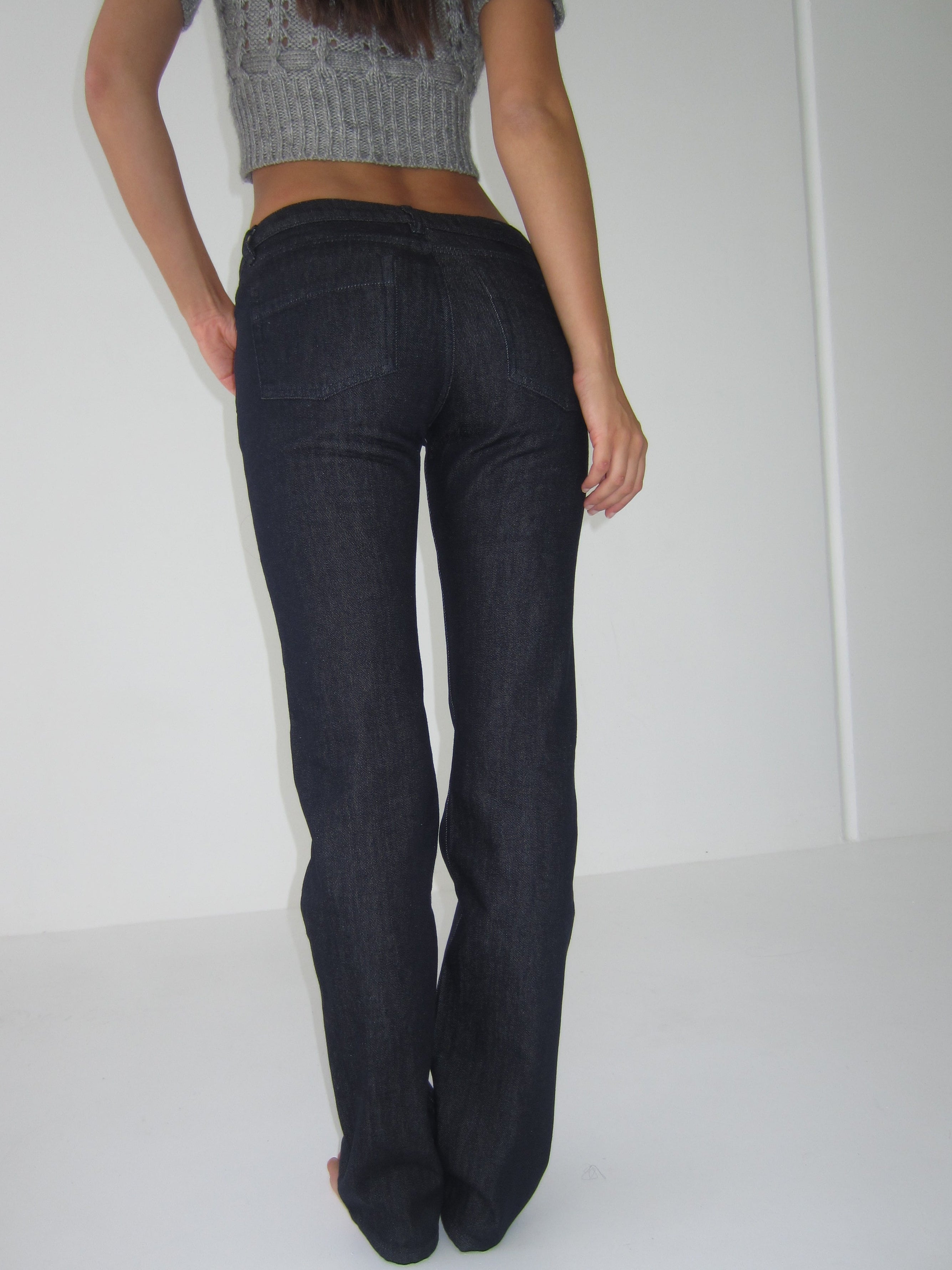 Aria Straight leg jean - dark wash