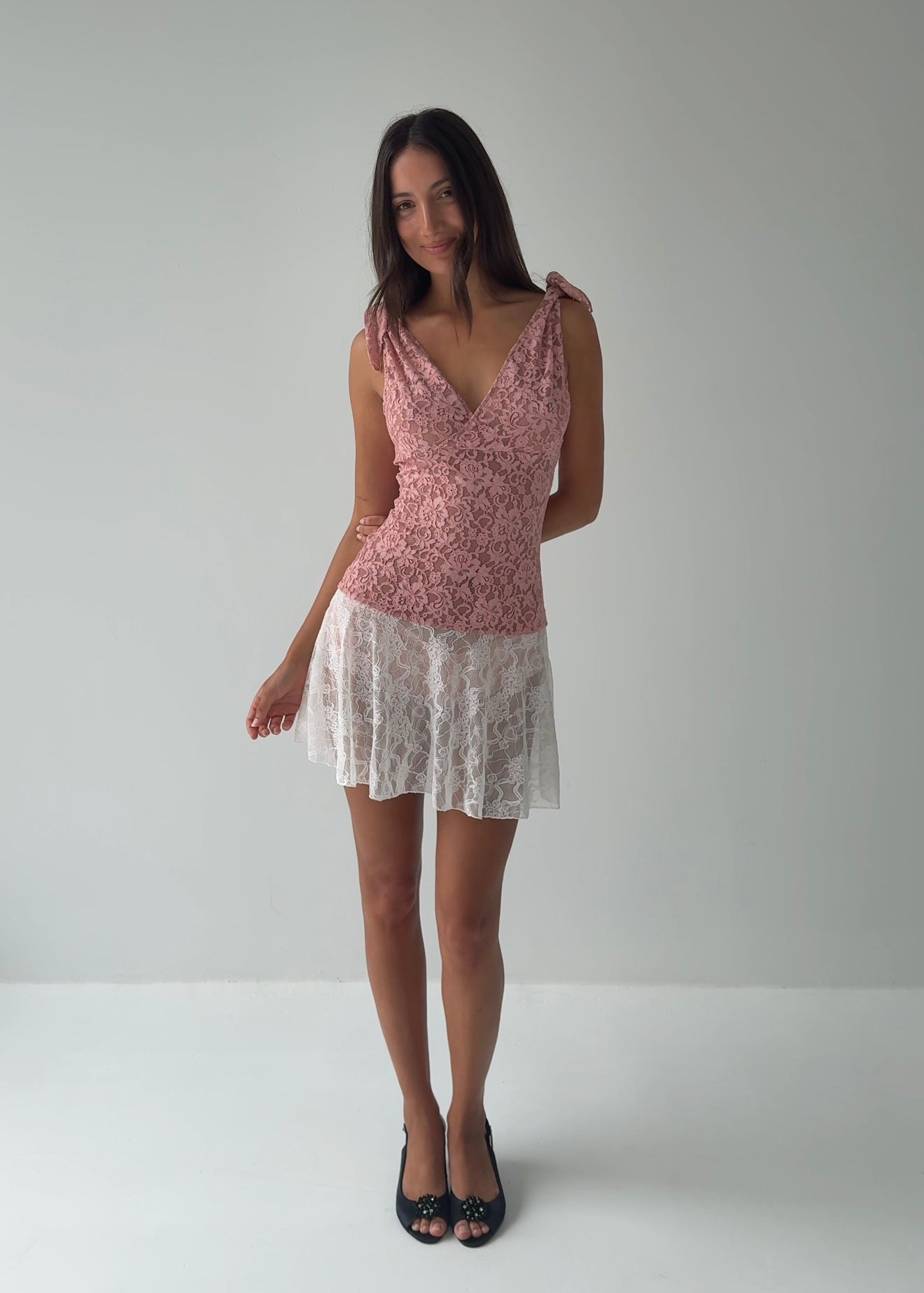 Maxie Lace Mini Dress