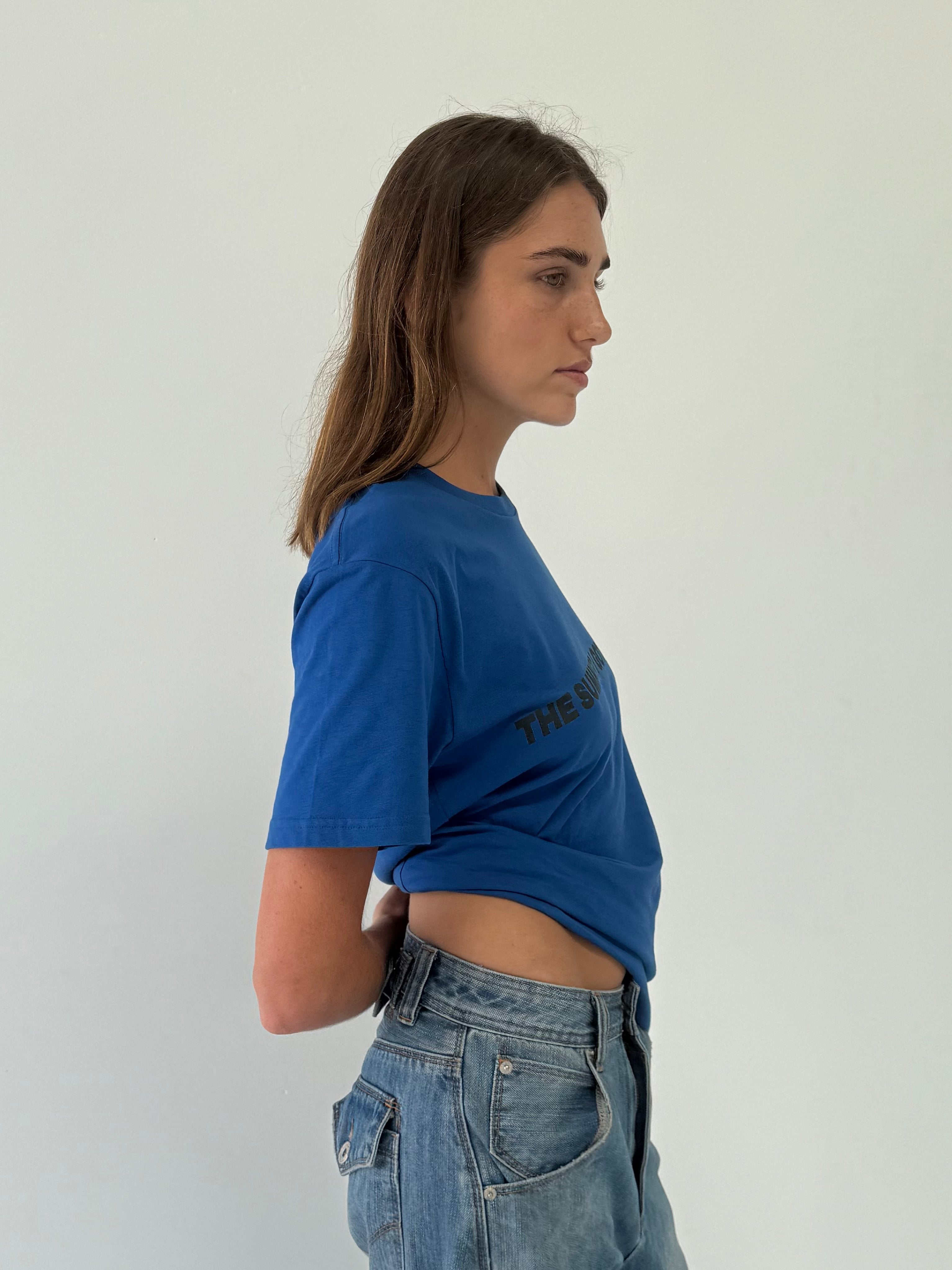 The Summer I Got Lucky Tee - Royal Blue