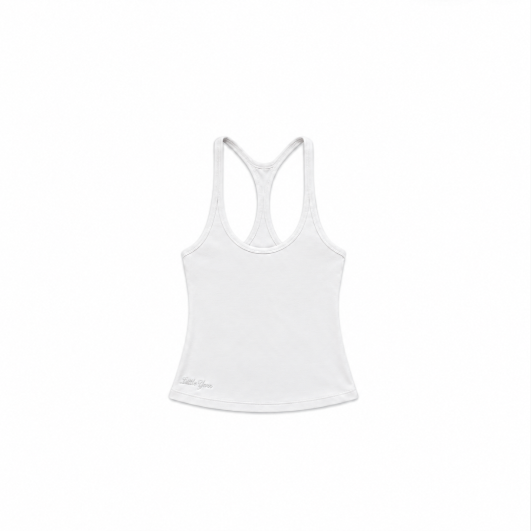 Classic Race back Tank - ice