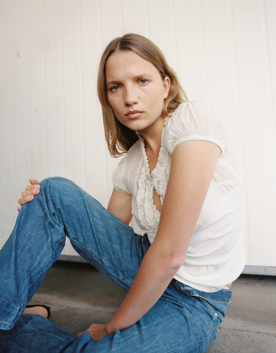 Franny Blouse - chalk