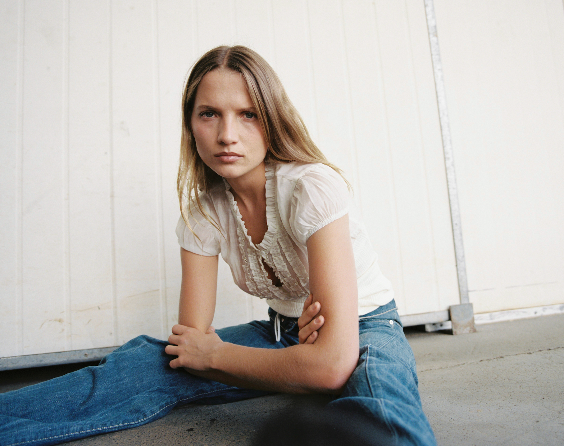 Franny Blouse - chalk