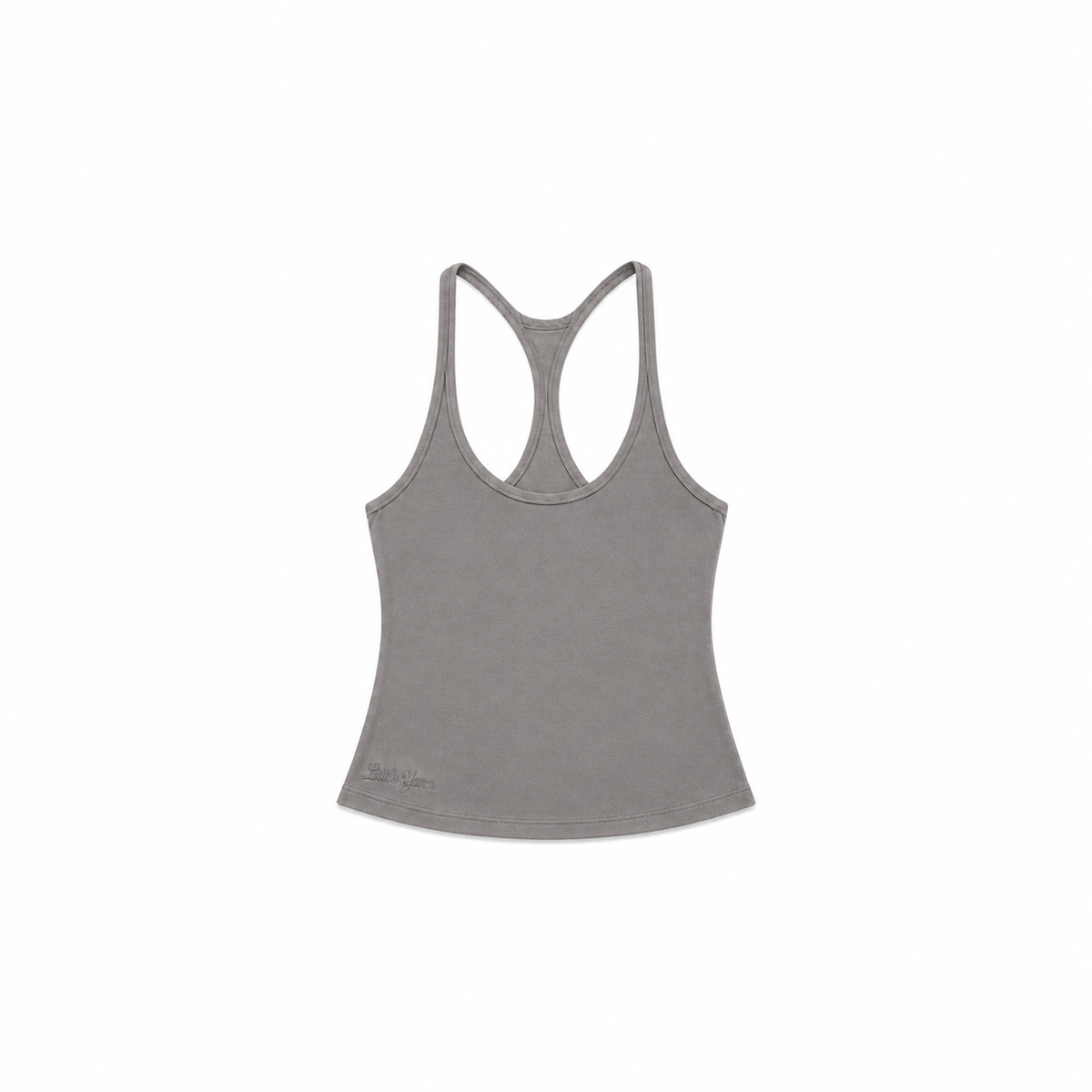 Classic Race back Tank - slate