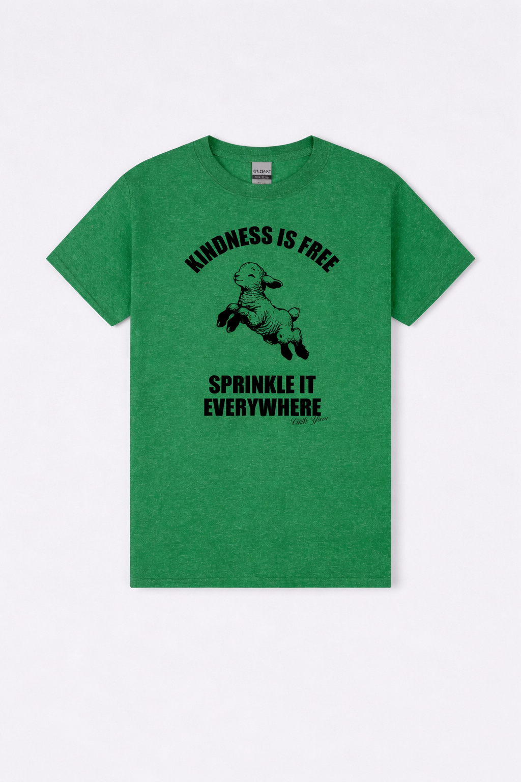 Kindness is free - green